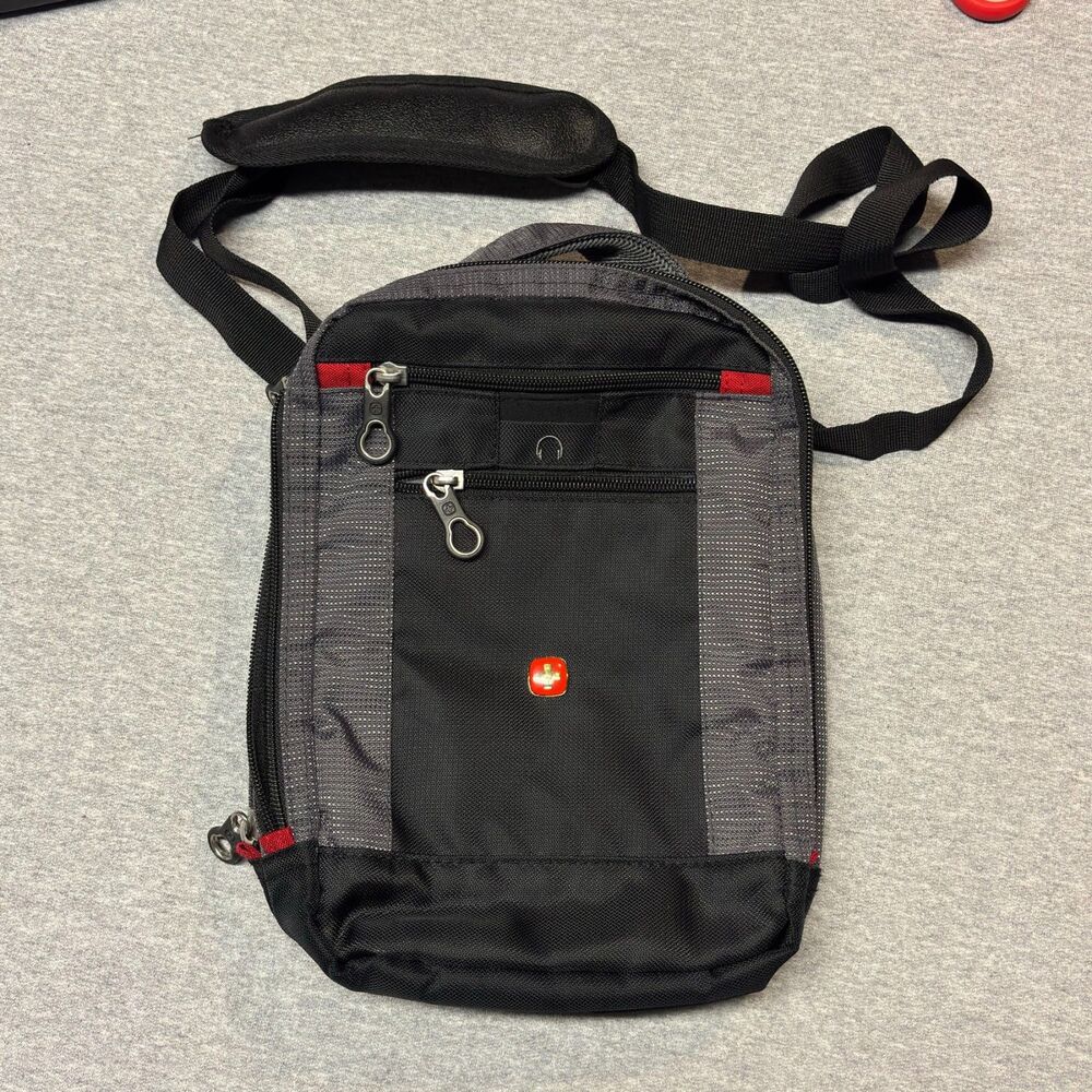 Swissgear Black and Grey Mini Sling Backpack - Picture 12 of 12